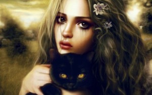 fantasy-art-girl-cat